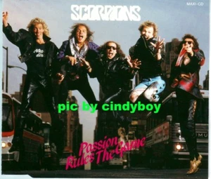 Scorpions Passion Rules The Game German 2 trk CD Maxi Single No promo ULTRARARE - Bild 1 von 3