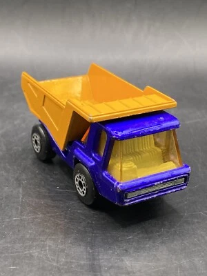 Matchbox Lesney Superfast #23 Atlas in blue & orange Vintage Collectible Toy - Image 1 of 4
