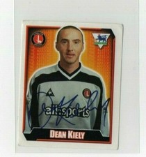 Merlin premier league football sticker 2003 Dean Kiely Charlton Athletic No 147 