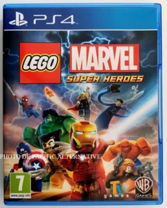 jeu LEGO MARVEL SUPER HEROES pour PLAYSTATION 4 en francais PS4 aventure enfant - Imagen 1 de 3