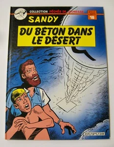 Sandy Du béton dans le désert Lambil Ed. Dupuis EO 1984 TBE - Picture 1 of 1