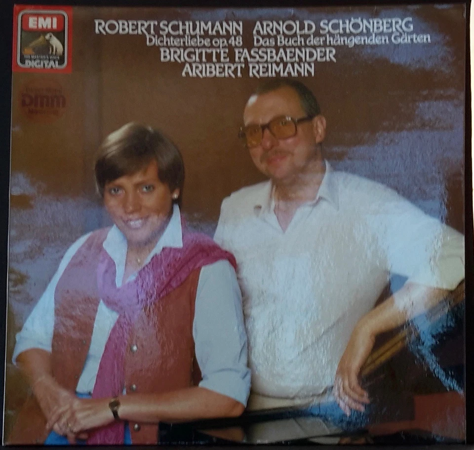 HMV 1466851 SCHUMANN DICHTERLIEBE / SCHONBERG FASSBAENDER REIMANN '83 GERMAN NM - Image 1 of 4
