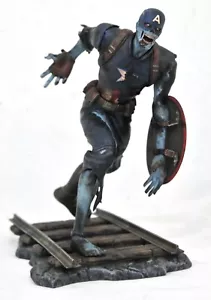 Diamond Select Zombie Captain America First Gallery Diorama, What If...? - Picture 1 of 5