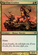 RIP-CLAN CRASHER X4 4 4X Shards of Alara MTG Magic the Gathering Cards DJMagic