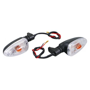 Pair Turn Signals Indicator Lights For BMW F800GS 2008-2012 R1200GS 2004-2013 - Picture 1 of 7