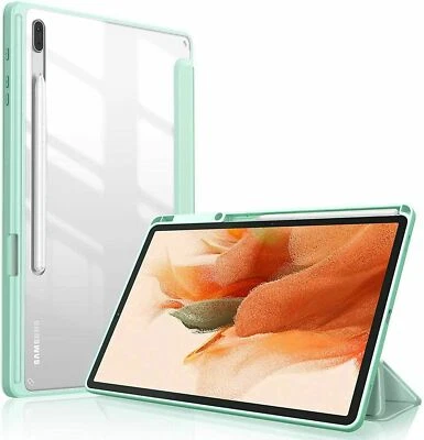 Funda Delgada para Samsung Galaxy Tab S8 Plus 2022/S7 FE 2021/S7 Plus 2020 12.4 Cubierta Foto 1 de 4