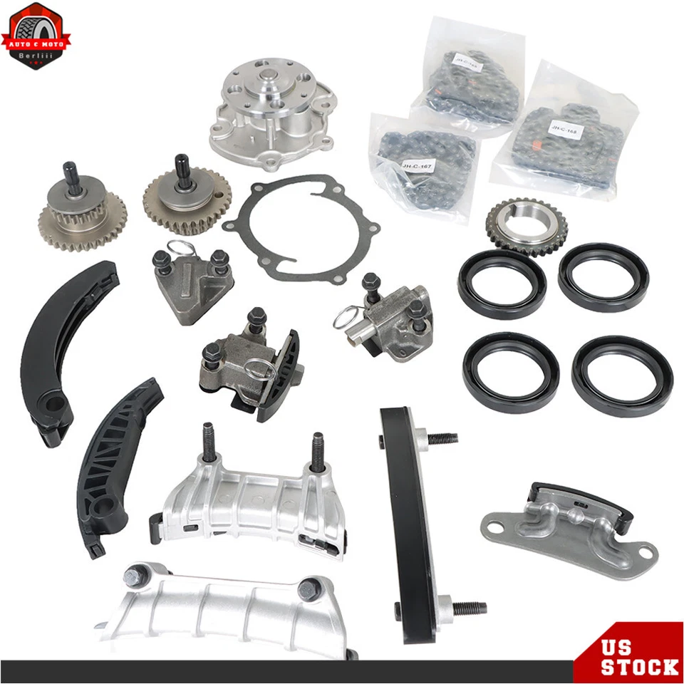 Kit de cadena de distribución para Chevy Equinox Impala Traverse Cadillac SRX XTS GMC Terrain Foto 1 de 4