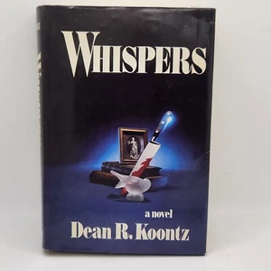 Whispers Hardcover Book, Novel 1980 with Dust Jacket by Dean R. Koontz - Picture 1 of 9