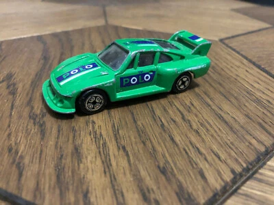 Corgi Porsche 935 Green Polo Made in GT Britain Diecast Scale Model  - Image 1 of 4