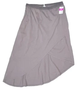 MED FRESH PRODUCTS grau rauchfarbener Rock "Calypso" neu mit Etikett Baumwolle $ 59 hell Medium - Bild 1 von 2