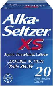Alka-Seltzer XS Pain Relief, 20 Tablets