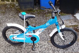 S´cool XXlite alloy 16 Kinderfahrrad 16 Zoll, Blau und weiss. - Bild 1 von 11
