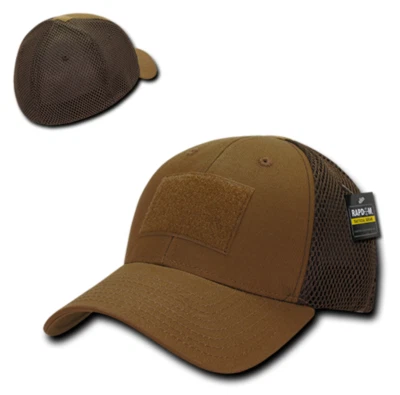 Gorra Coyote Tactical Operator Malla Estructurada Flex Ajustada Parche Talla S/M + L/XL Foto 1 de 3