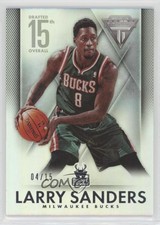 2013-14 Panini Titanium Draft Position /15 Larry Sanders #171