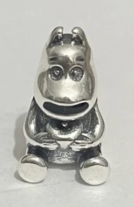 Happy Smiling Moomin S925 Sterling Silver Bracelet Charm With Gift Bag Cute Gift - Picture 1 of 4