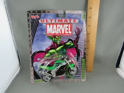 MARVEL Series #1 GREEN GOBLIN Triumph Speed Triple Motorcycle Model - Image 1 of 3