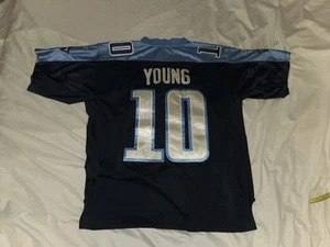 Vince Young Tennessee Titans Jersey Vintage Reebok Men's Large 48 - Picture 1 of 11