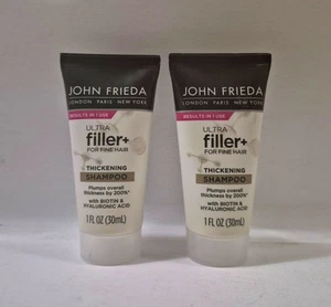 John Frieda Ultra Filler +Thickening Shampoo & Conditioner Travel Size 1 oz each - Picture 1 of 2