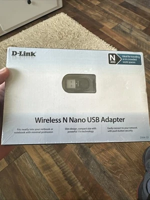 D-Link DWA-131 USB Wireless USB Adapter New Sealed Box - Image 1 of 4
