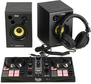 Hercules DJ DJLearning Kit MK2 Complete DJ System for Beginners - Picture 1 of 11