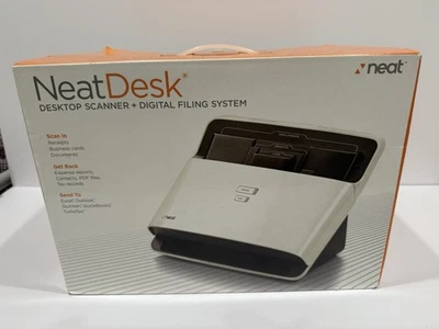 NeatDesk Desktop Scanner & Digital Filing System - Black/White (2005410)... - Image 1 of 4