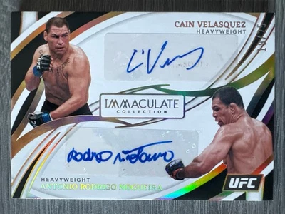 Cain Velasquez / Antonio Nogueira  2022 IMAC Dual Auto 19/25 UFC - 1141 - Image 1 of 2