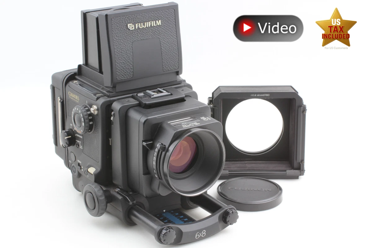 FUJIFILM GX680 IIIS 6x8 フィルムカメラ #3749L Fuji Fujifilm GX680 II 6x8 Medium Format Camera Body (only) [EXC+]