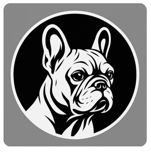 Handyhalter / Smartphonehalter für z.B. Iphone Motiv: Französische Bulldogge 1 - Bild 1 von 3