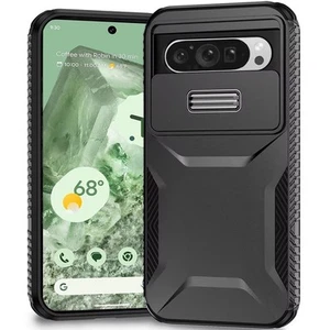Für Google Pixel 9 / 9 Pro 6,3 Zoll Hülle Robust Seitengriff Schiebe Rückseite Linse Cover - Bild 1 von 12
