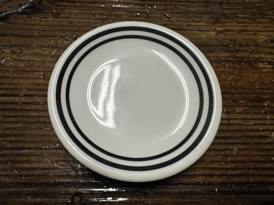 Coche comedor de ferrocarril Santa Fe China Butter Pat Griffon patrón extremadamente escaso Foto 1 de 3