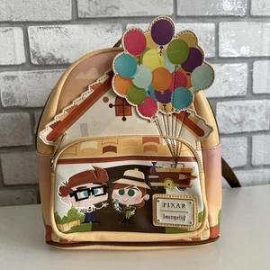 Loungefly Disney Pixar UP Working Buddies Rucksack mit doppeltem Riemen - Bild 1 von 9