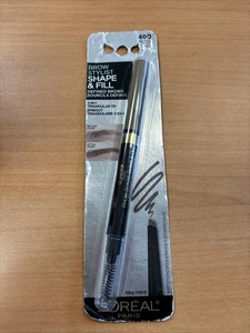L'Oreal Makeup Brow Stylist Shape & Fill Mechanical Eye Brow Pencil #400 Blonde - Picture 1 of 3