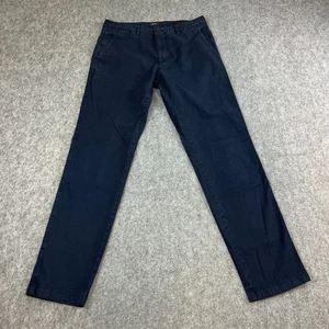 Hugo Boss Herren Chino Hose Pants Tapered 30 30 Blau Stretch Preppy Seersuckle - Bild 1 von 11