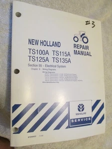 New Holland TS100A TS115A TS125 135 Reparaturanleitung Abschnitt 55 Elektrik 3 - Bild 1 von 4