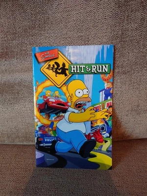 the Simpsons Hit & Run playstation 2 INSTRUCTION manual BOOKLET only  - Image 1 of 2