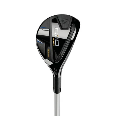 Womens TaylorMade Qi10 Max Hybrid 4H 23deg RH ELDIO TM40 Graphite Flex L HC - Image 1 of 4