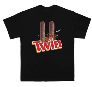 Zwillings-T-Shirt - lustiges passendes Grafik-T-Shirt für Freunde & Geschwister - Bild 1 von 4