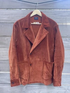 NOAH Double-Breasted Corduroy Jacket Cinnamon - M - Picture 1 of 8