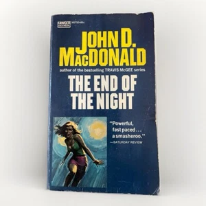 Das Ende der Nacht John D MacDonald 1960 Fawcett World Library Taschenbuch - Bild 1 von 16