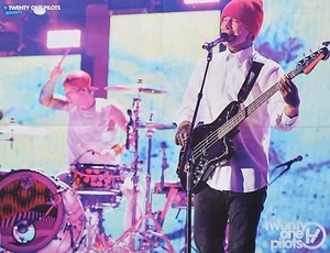 TWENTY ONE PILOTS - A2 Poster (XL - 42 x 55 cm) - Clippings Fan Sammlung NEU