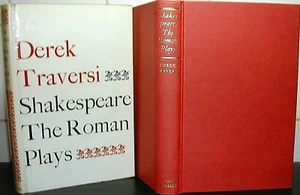 SHAKESPEARE ROMAN PLAYS Derek Traversi JULIUS CAESAR Antony Cleopatra CORIOLANUS - Picture 1 of 1