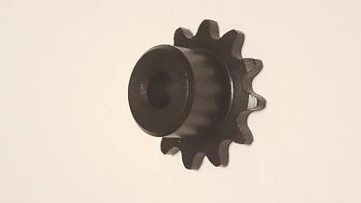 Piñón TSUBAKI 25B12, liso, #25, OD 1.083 pulgadas piñón de cadena de rodillo de diámetro liso Foto 1 de 2