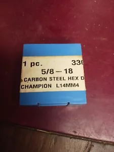 champion 5/8 - 18 CARBON STEEL HEX DIE. L14MM4 - Picture 1 of 2