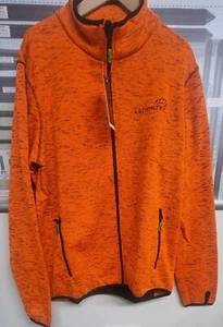 Arbortec Kudu Melange Pullover mit Reißverschluss AT4850 gelb und orange - Bild 1 von 4