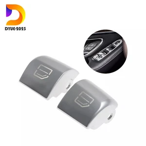 Set of 2 Window Switch Button Caps for 2015-2020 Mercedes-Benz GLC-Class X253 - Picture 1 of 7