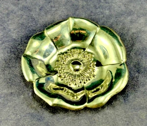 Sterling Silber Mohn 25/8" Butterdose oder Nussschale - Lunt 37 - 16g - Bild 1 von 7