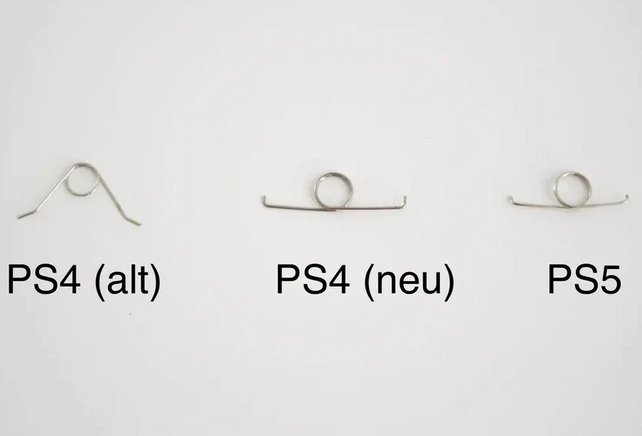 Playstation 4/5 PS4 PS5 Federn Controller R2 L2 Trigger Spring Feder 2 Stück
