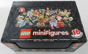 NEW Sealed box LEGO Minifigure Series 8 Case of 60 minifigs 8833 people figures - Picture 1 of 9
