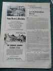 61-8 Ephemera 1970S Article La Romanina Restaurant Barnet