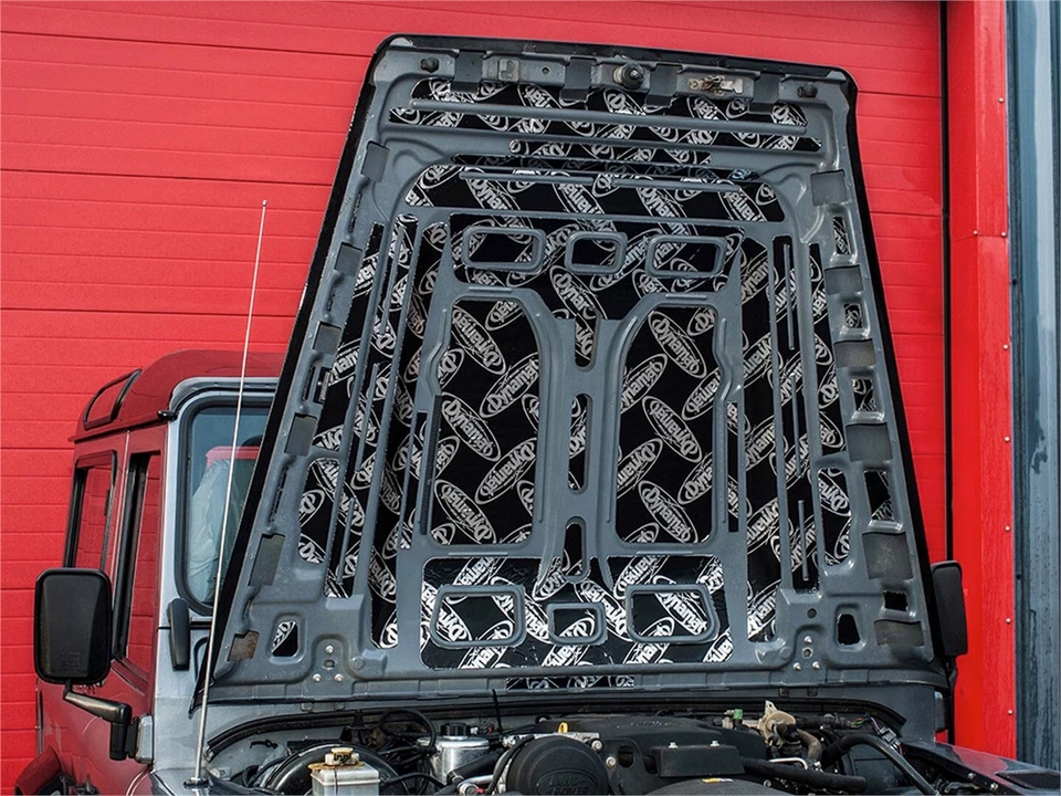 Land Rover Defender Puma Dynamat Xtreme Pre Cut Bonnet Kit DA8092 New - Image 1 of 2
